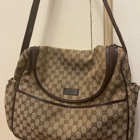 Brown Gucci diaper bag - Picture 3 of 3